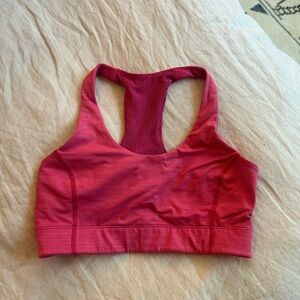 Outdoor Voices Pink Racerback Sports Bra